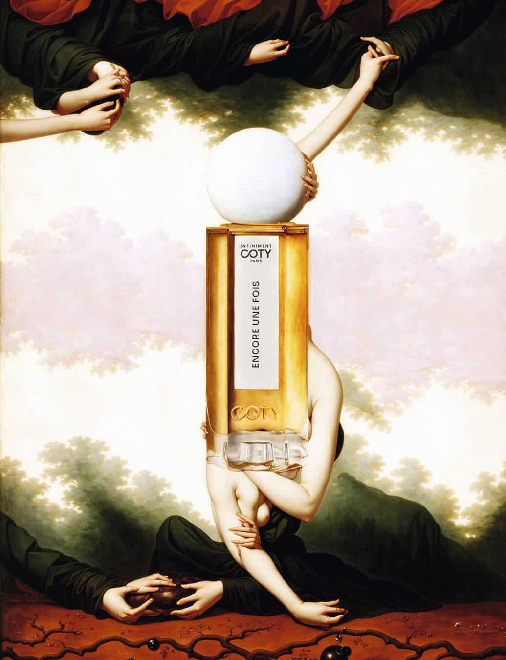 COTY コティ香水 パヒューム エメロード コティ【Coty】「EMERAUDE」（エメロード）バカラ製香水瓶 - 西洋